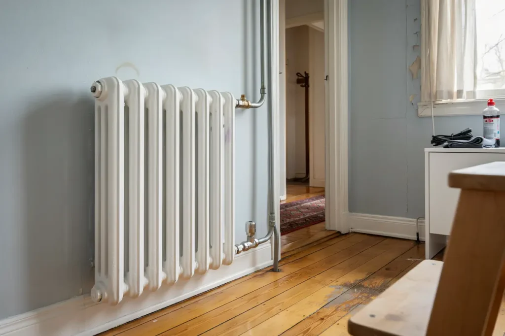 byte av radiatorventiler och injustering i villa i skarpn ck