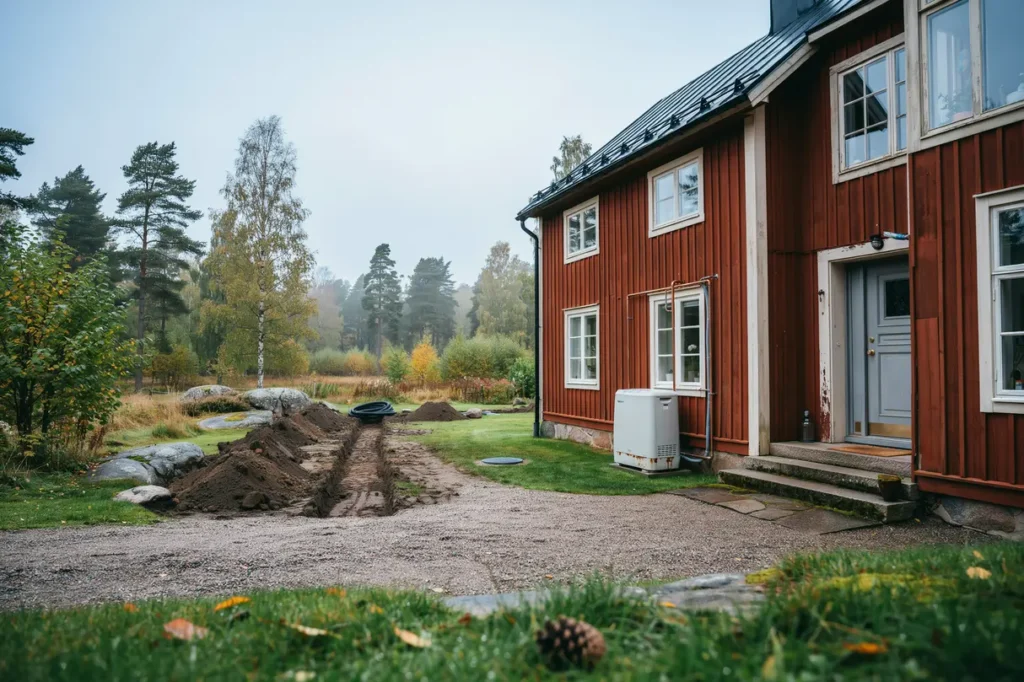 borra egen brunn och installera bergv rme en smart investering f r villan